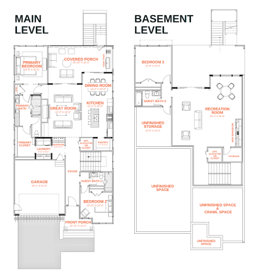 Copper Builder Lot 20 Floorplan